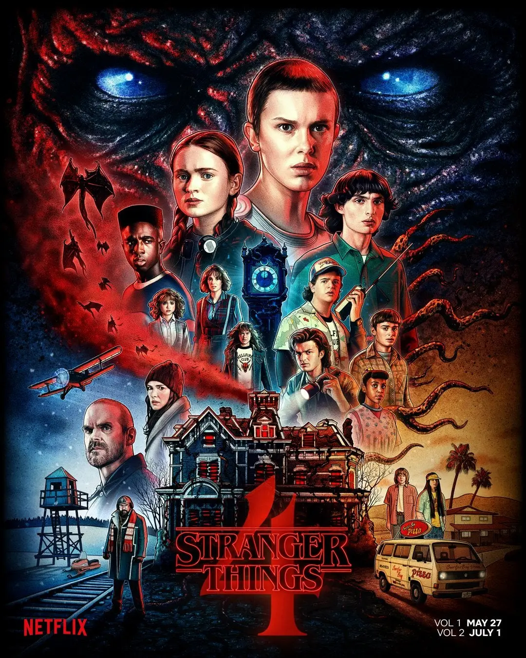 Stranger Things Season 4 (2022) สเตรนเจอร์ ธิงส์ ซีซั่น 4